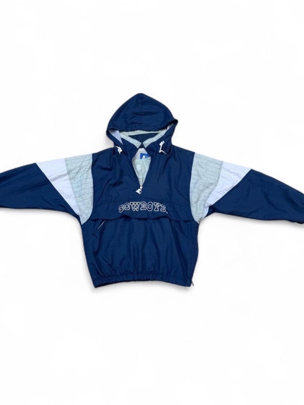 Vintage 90s Starter Dallas Cowboys NFL Anorak Jacket XL